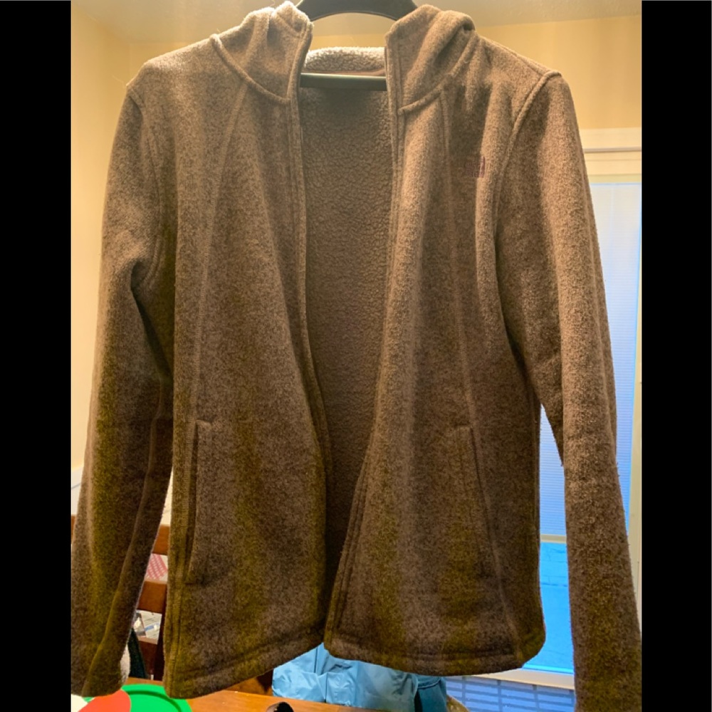 Women's North Face hooded coat